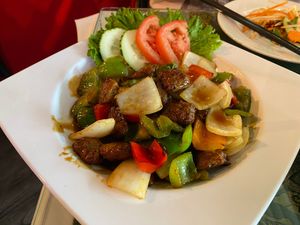 Bo Luc Lac at Golden Bamboo in San Jose