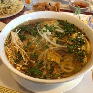 Bun hue is my fave at Golden Bamboo in San Jose