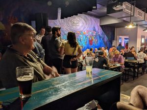 Vibes in the arcade 👾 at Netherworld in Fortitude Valley