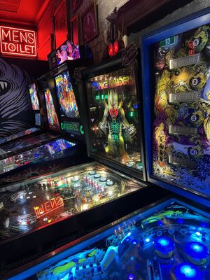 Pinball wizards  at Netherworld in Fortitude Valley