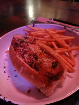 Garlic Bread Sub at Netherworld in Fortitude Valley
