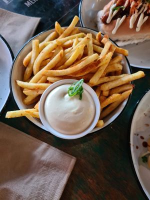Fries at Netherworld in Fortitude Valley