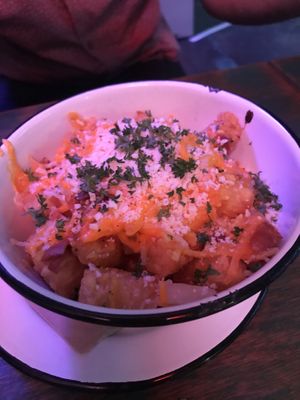 Loaded potato gems  at Netherworld in Fortitude Valley