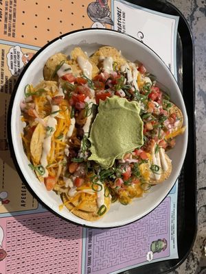 Nachos (wasn’t called that on menu)  at Netherworld in Fortitude Valley