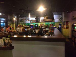 The bar, early night at Netherworld in Fortitude Valley