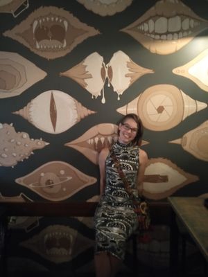 Great decor at Netherworld in Fortitude Valley