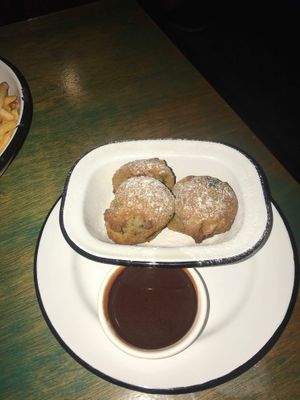 Deep fried Oreos  at Netherworld in Fortitude Valley