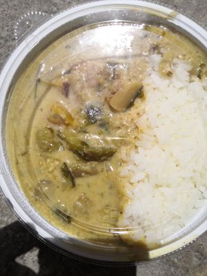 Excellent Green curry at Bento Kenoya in Villefranche-de-rouergue