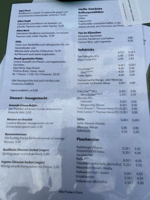 Drinks at Savanna in Frankfurt