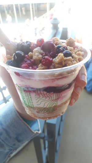 very good red berry parfait (from an event, not in the restaurant) at Alho-Porro in Rio Tinto