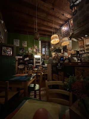 Very nice atmosphere   at JustVeggie in Siracusa