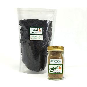 assam chai set at Zest Foods in Kobe