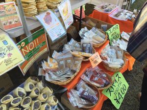 we are in the event. at Zest Foods in Kobe