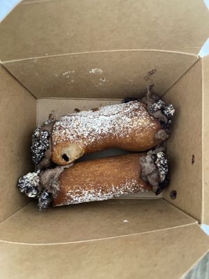Cookies & cream cannoli at Floralia in Honolulu