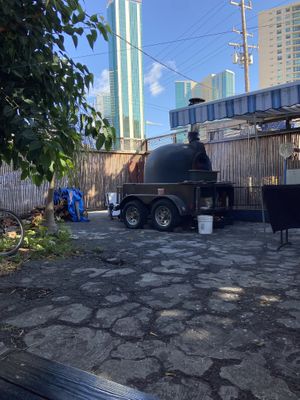 Outside at Floralia in Honolulu