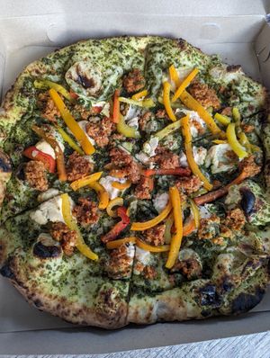 Pesto Royale ($20 in Feb 2022) at Floralia in Honolulu