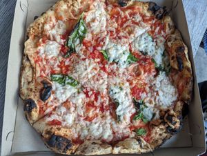 Margherita ($17 in Feb 2022) at Floralia in Honolulu