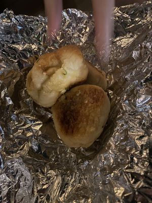 Garlic knots! (Couldn’t keep off long enough for a pic)  at Floralia in Honolulu