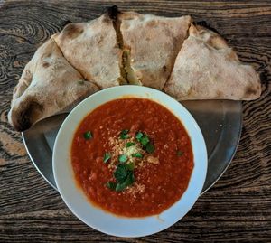 classic calzone at Floralia in Honolulu