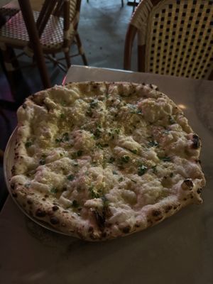White Pizza  at Floralia in Honolulu