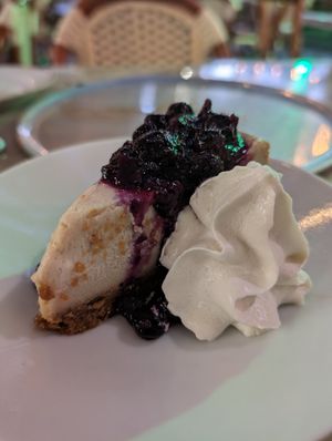 Cheesecake at Floralia in Honolulu