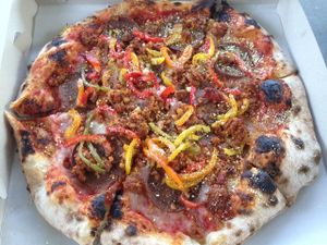 The best pizza -- hands down! at Floralia in Honolulu