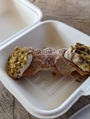 Pistachio Cannoli at Floralia in Honolulu