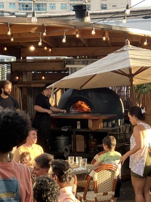the oven   at Floralia in Honolulu