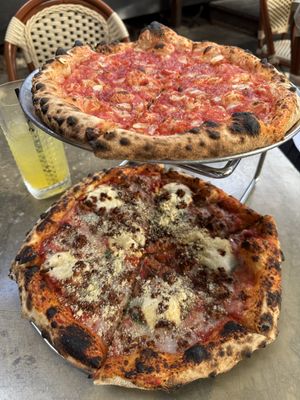 top-marinara, bottom-the brooklyn  at Floralia in Honolulu