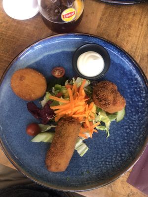 Trio Van Kroket (videekroket, kaaaskroket en zeewierkroket(  at Le Touquet in Oostende