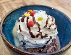 Vegan kinderijsje at Le Touquet in Oostende