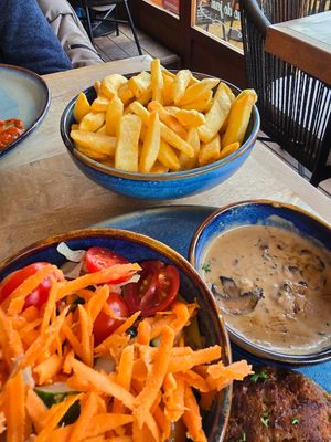 And then the fries came at Le Touquet in Oostende
