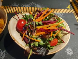 Small salad at Peter Pane - Schlump in Hamburg