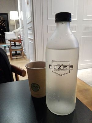 Zero waste - Water bottle
Eco coffee cup at Dizer Coffee Specialization in Athens