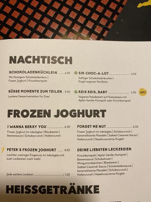 Vegan dessert   at Peter Pane - Goldbekplatz in Hamburg