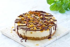 Raw "Snickers" cake
"Chocamole Collection" by the Vegan Fairies at The Vegan Fairies in Nea Erythraia