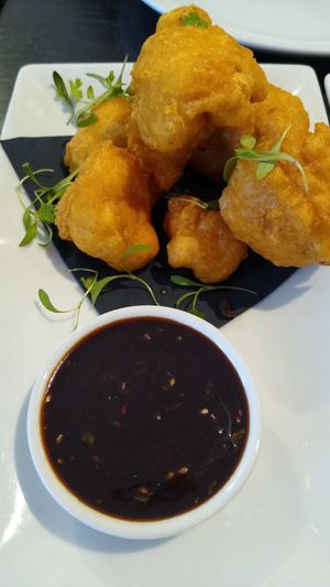 Starter - Korean Fried Cauliflower at The Gate - Marylebone in London