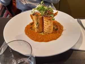 Tortilla jackfruit at The Gate - Marylebone in London