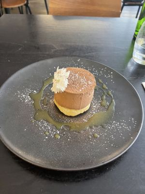 Chocolate and orange(mousse)  at The Gate - Marylebone in London