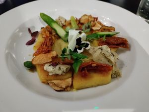 Interesting take on gnocchi at The Gate - Marylebone in London