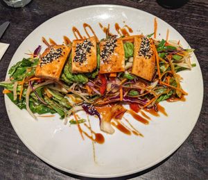 Green Dragon salad (7/10) at The Gate - Marylebone in London