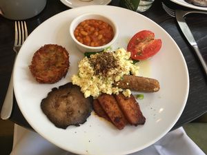 Best vegan breakfast ever at The Gate. The staff were lovely too with lots of advice on what to try. I'd definitely go again!  at The Gate - Marylebone in London