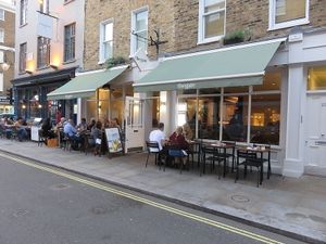 front, terrace at The Gate - Marylebone in London