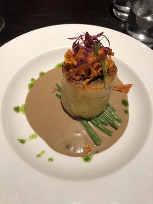 Mushroom rotolo at The Gate - Marylebone in London
