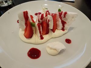 dessert at The Gate - Marylebone in London