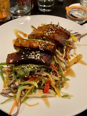 Green dragon salad at The Gate - Marylebone in London