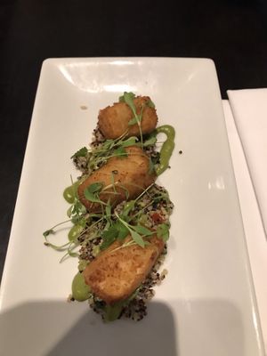 Marinated tofu  at The Gate - Marylebone in London