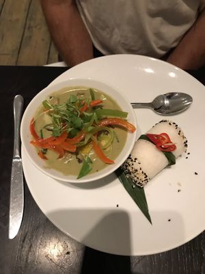 Thai green curry  at The Gate - Marylebone in London