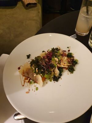 Gyoza at The Gate - Marylebone in London