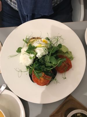 Veggie breakfast  at Kindness and Co in Cheltenham
